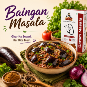 Baingan Masala with Dr. Advice Garam Masala
