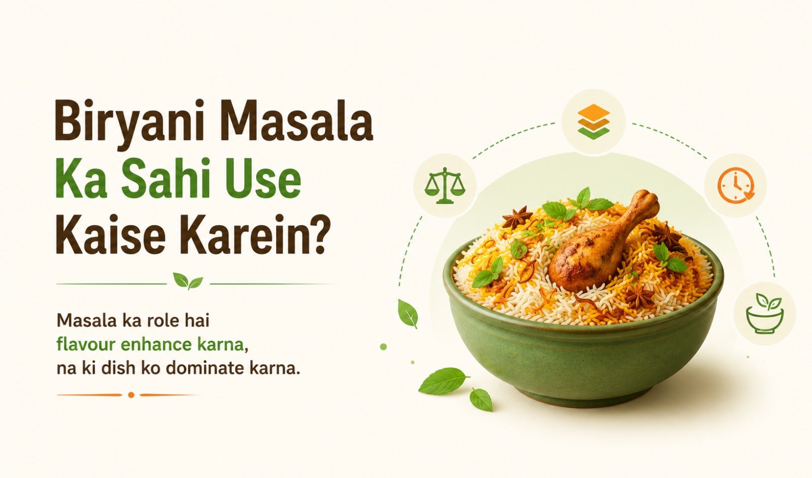 Biryani Masala Ka Sahi Use Kaise Karein?